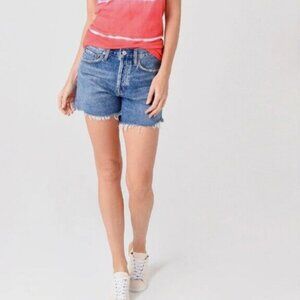 Women's Size 25 AGOLDE PARKER SHORTS HIGH RISE